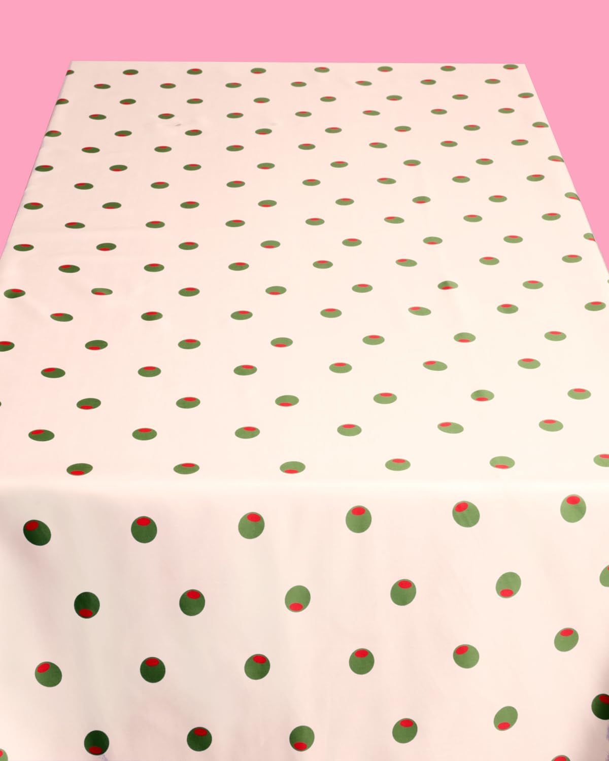 xo, Fetti olive tablecloth features digitally printed olive motifs for vivid visuals
