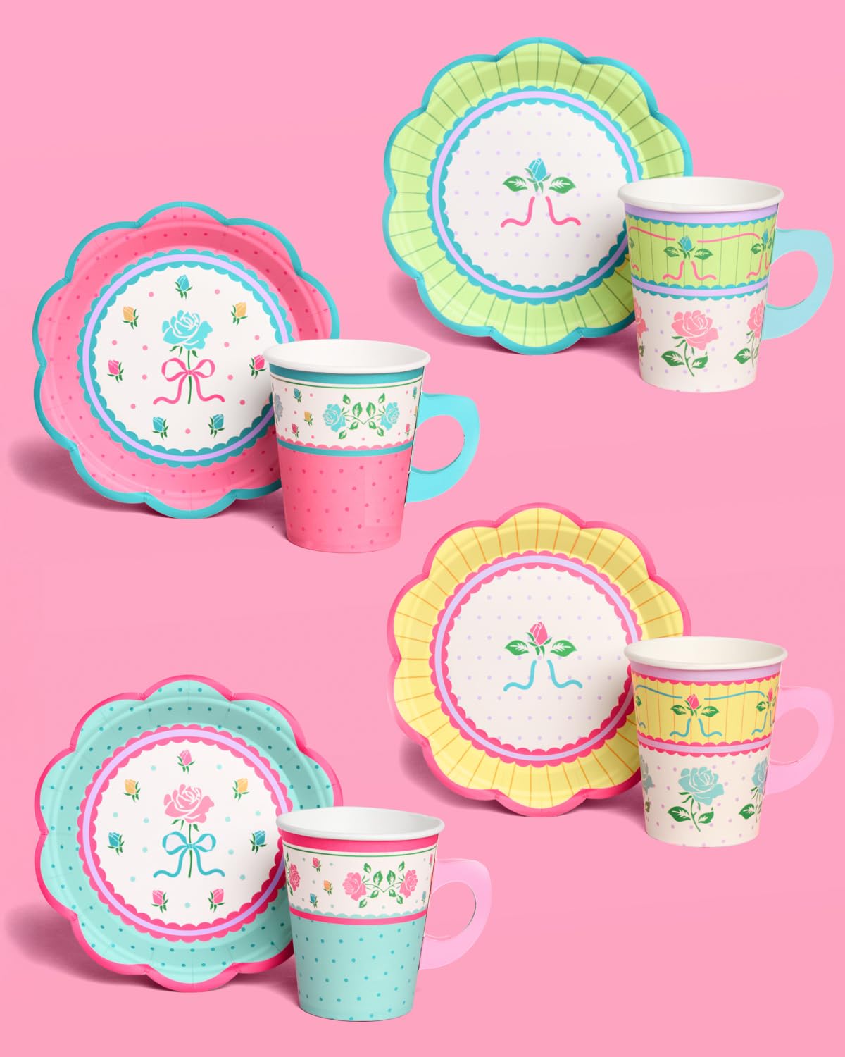 xo, Fetti pastel floral designs brighten gatherings with soft color