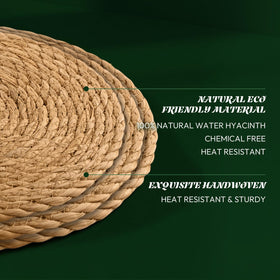 XOHUYD natural rush texture; air out before first use