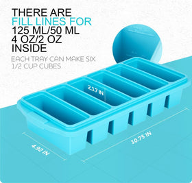Xomoo BPA-free platinum silicone is safe and reusable