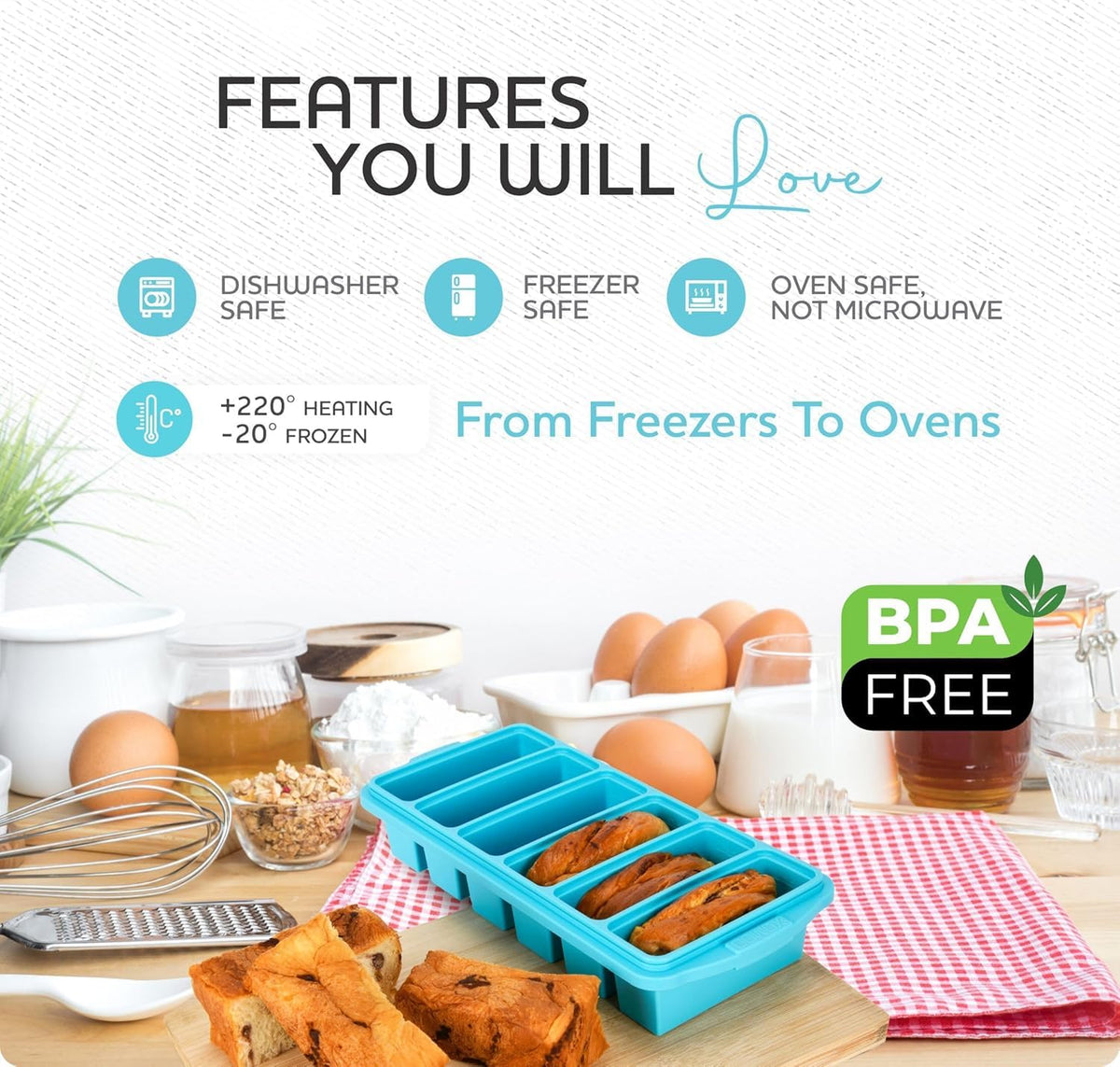Xomoo meal prep tray supports versatile frozen meal planning