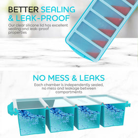 Xomoo one cup compartments simplify batch cooking and serving
