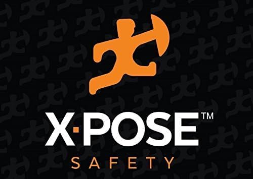 Xpose Safety bulk pack of blue aprons, convenient for events.