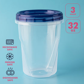 XpressPak twist-top lids closeup showing airtight seal.