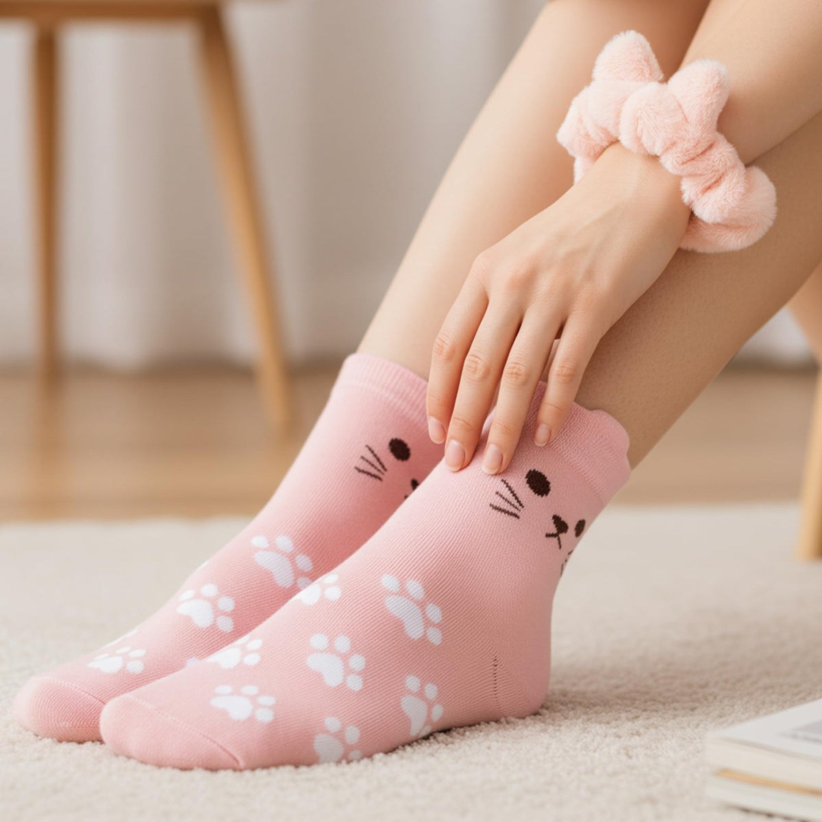 Xqumoi cat-ear hairband adds playful style during pamper days