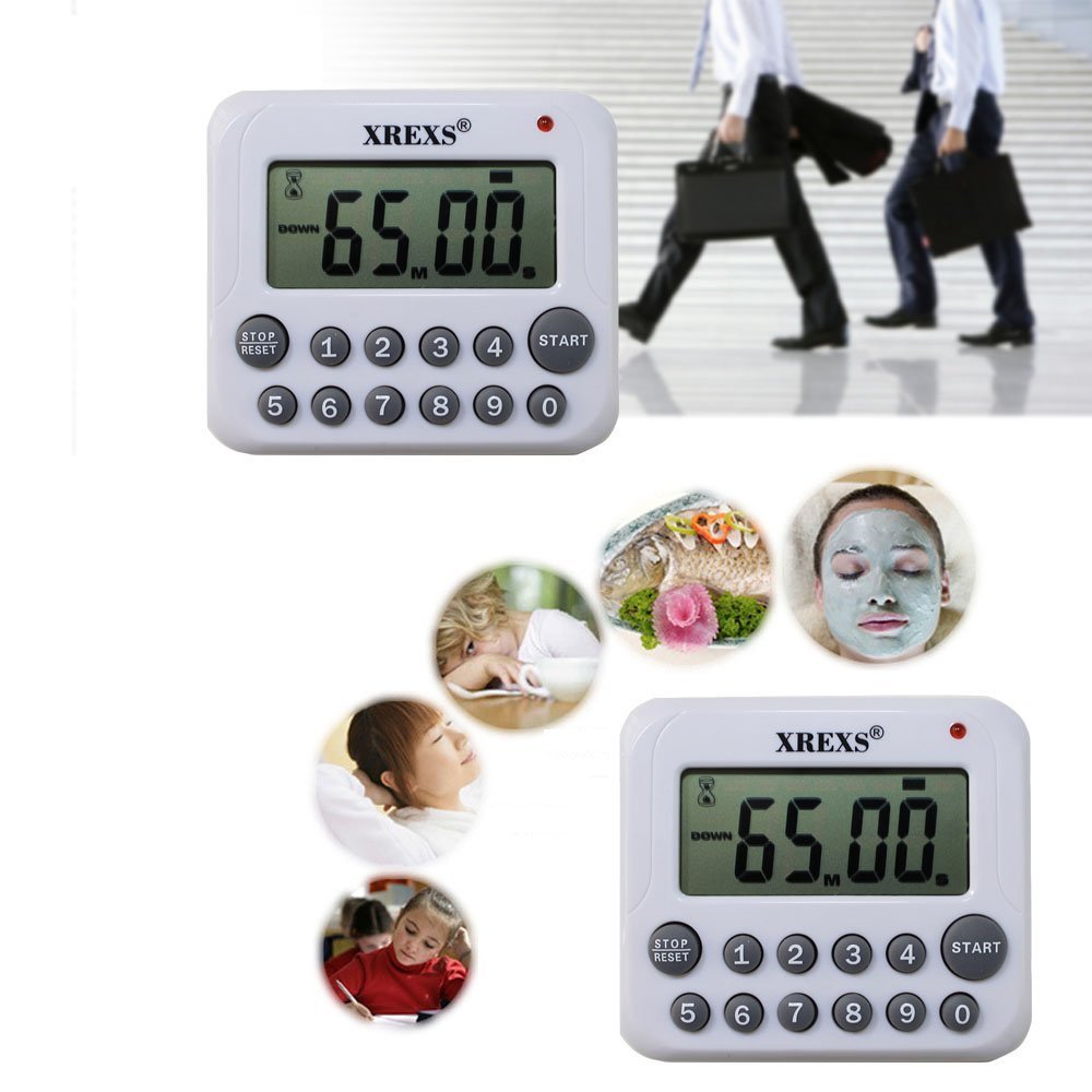 XREXS timer direct input enables fast countdown setup and precision.