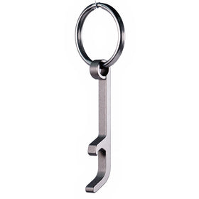 XTHEL XKBO-901 titanium bottle opener on a keyring for quick, everyday access.