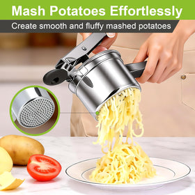 Xtujcya dishwasher safe ricer for quick cleanup after meals