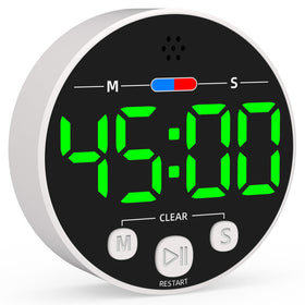 XUANZIT large LED display timer for clear visibility in kitchen and classroom