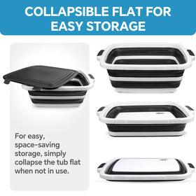 XUDAKAIXIN Tub lid with locking mechanism for secure storage.