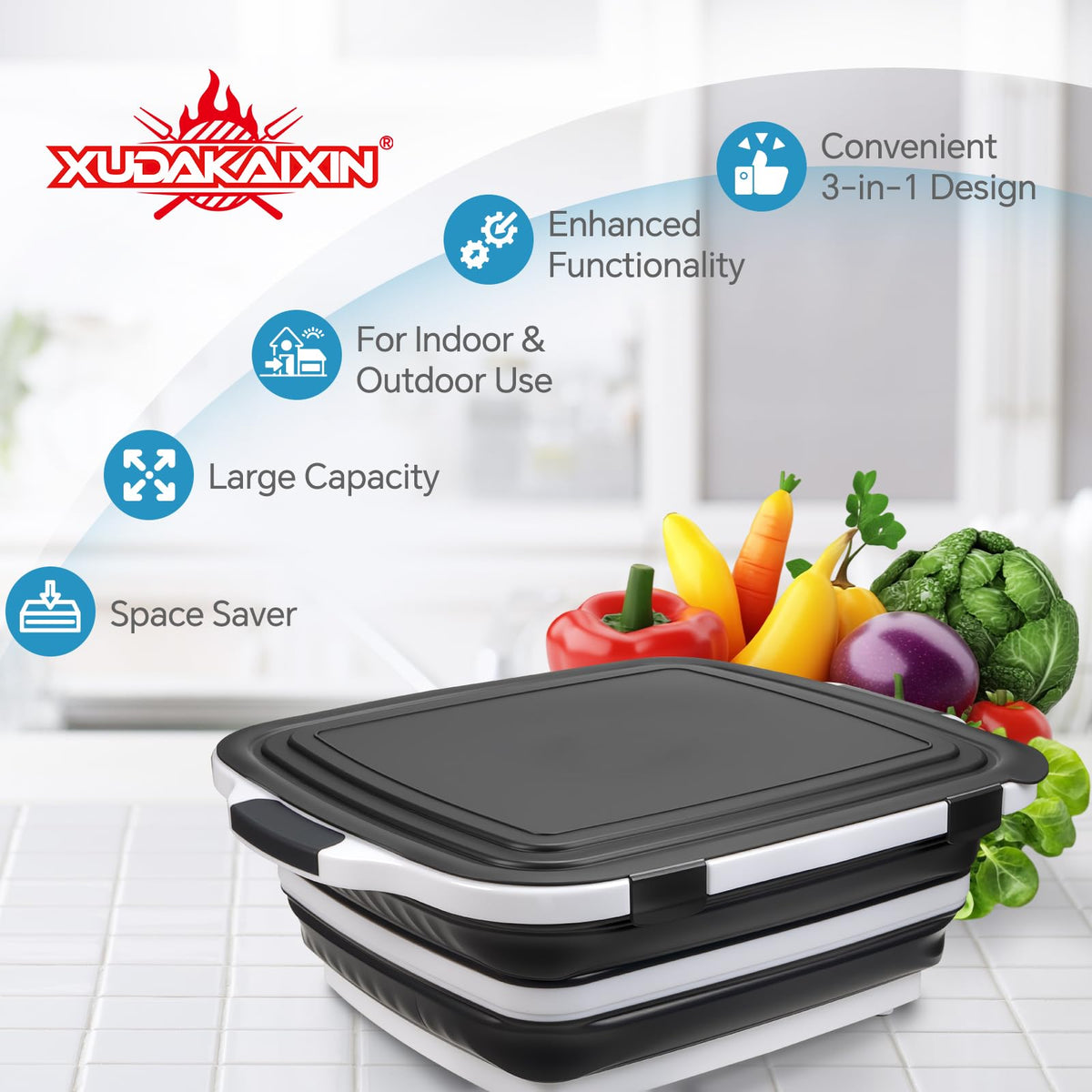 XUDAKAIXIN Suitable for indoor and outdoor use, ideal for picnics.