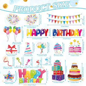 Xuhal balloon cake topper magnets added color to birthday surfaces and cruise cabin doors