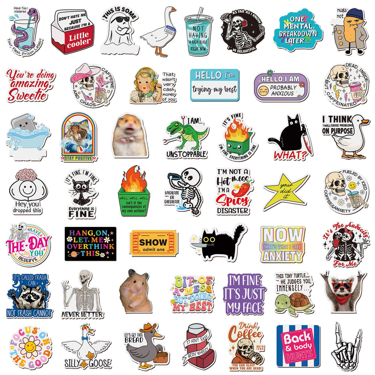 Xuhal animal-design fridge magnets brighten your fridge and hold reminders.