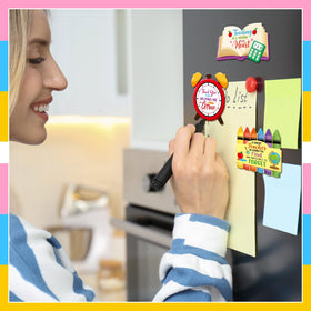 Xuhal refrigerator decor magnets add playful style to any surface.