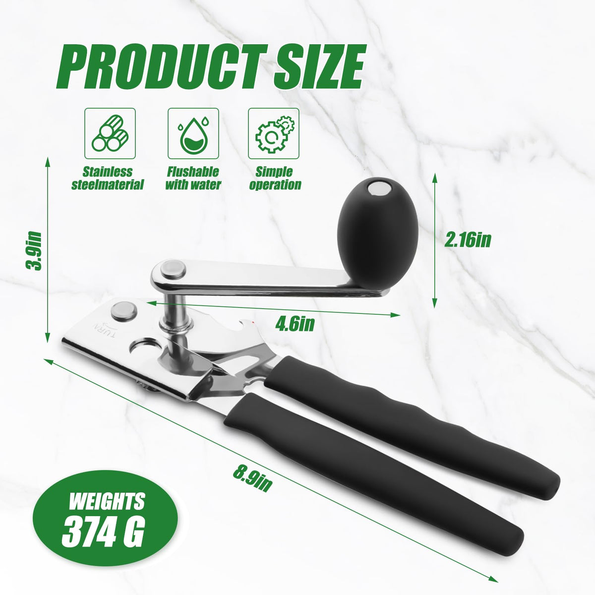 Xulingqingqu black swing grips provide comfortable, non-slip handling.