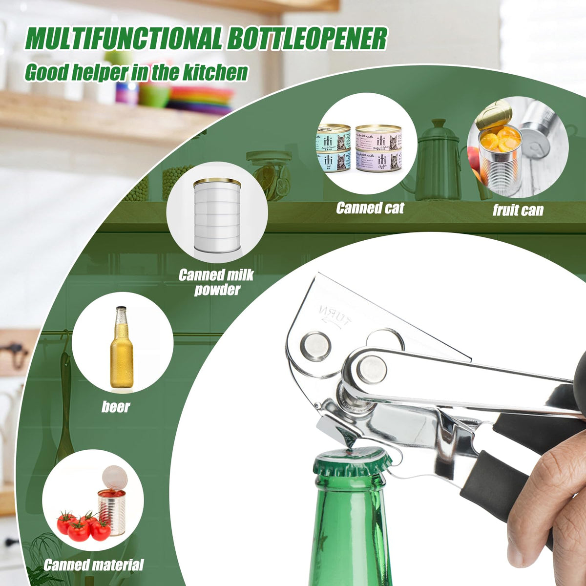Xulingqingqu rugged stainless steel construction resists rust and cleans easily.