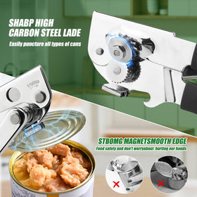 Xulingqingqu smooth-edge cutting wheel ensures clean lid removal.