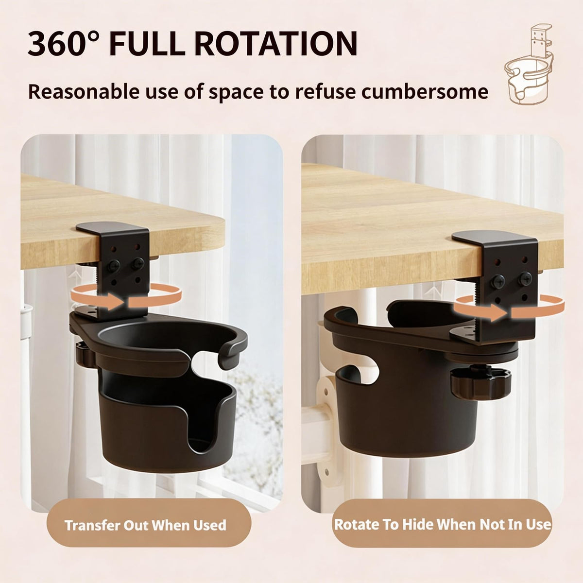XULIONTS protective pads prevent scratches on the desk surface