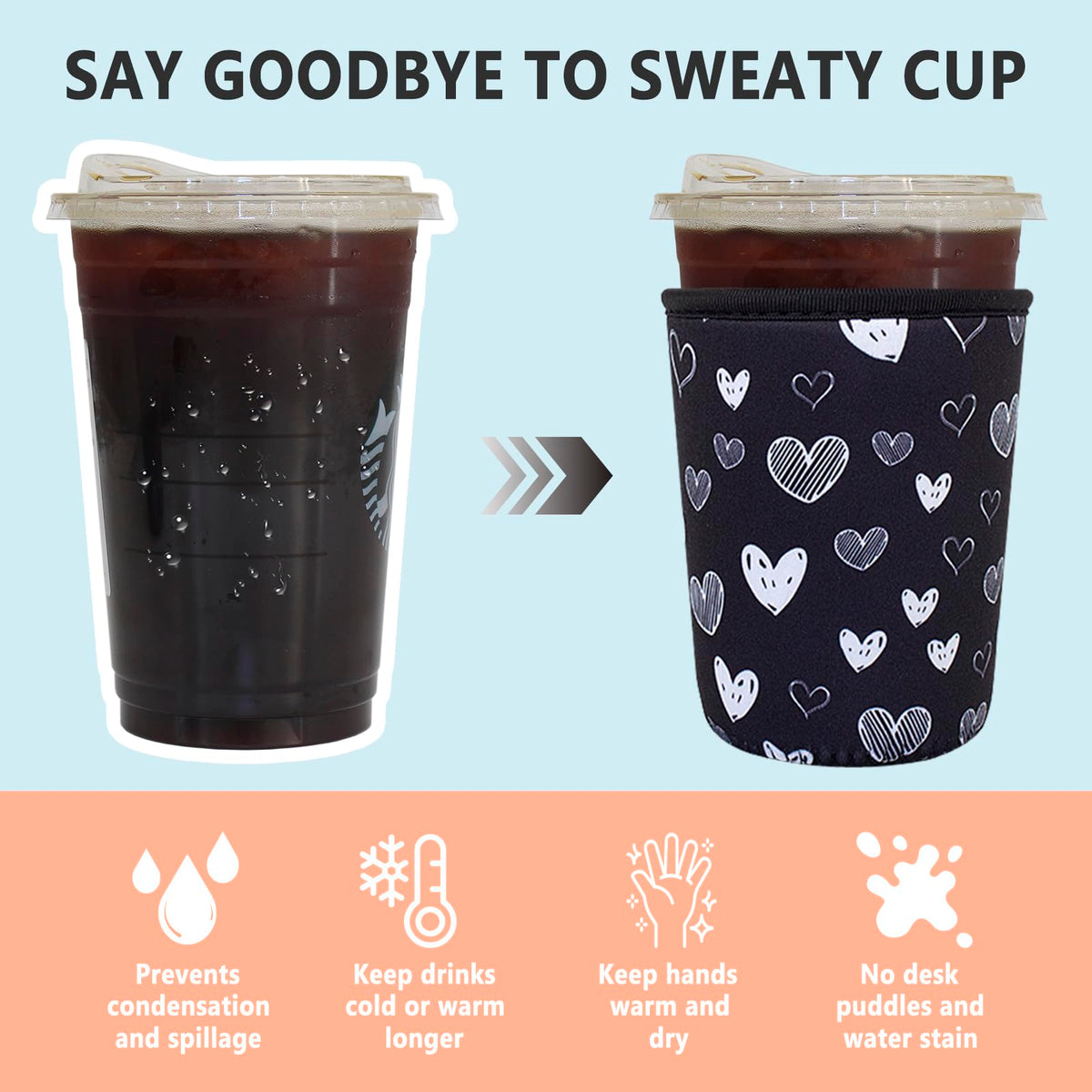 Xumbtvs washable reusable sleeve for daily use
