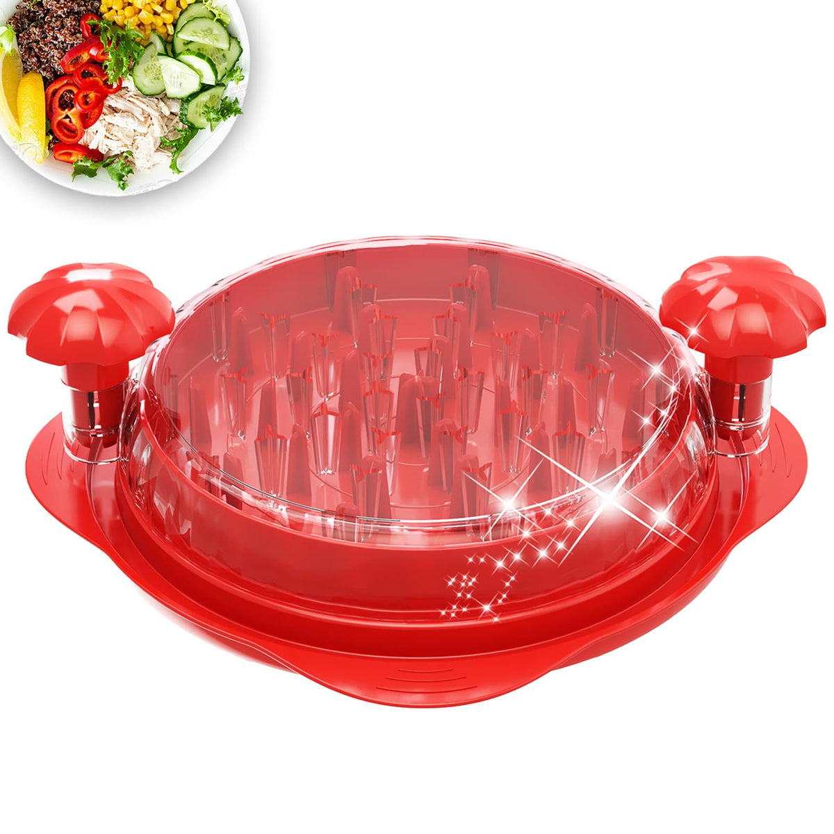 XUPAINC XL Chicken Shredder base for stable, mess-free shredding during meal prep