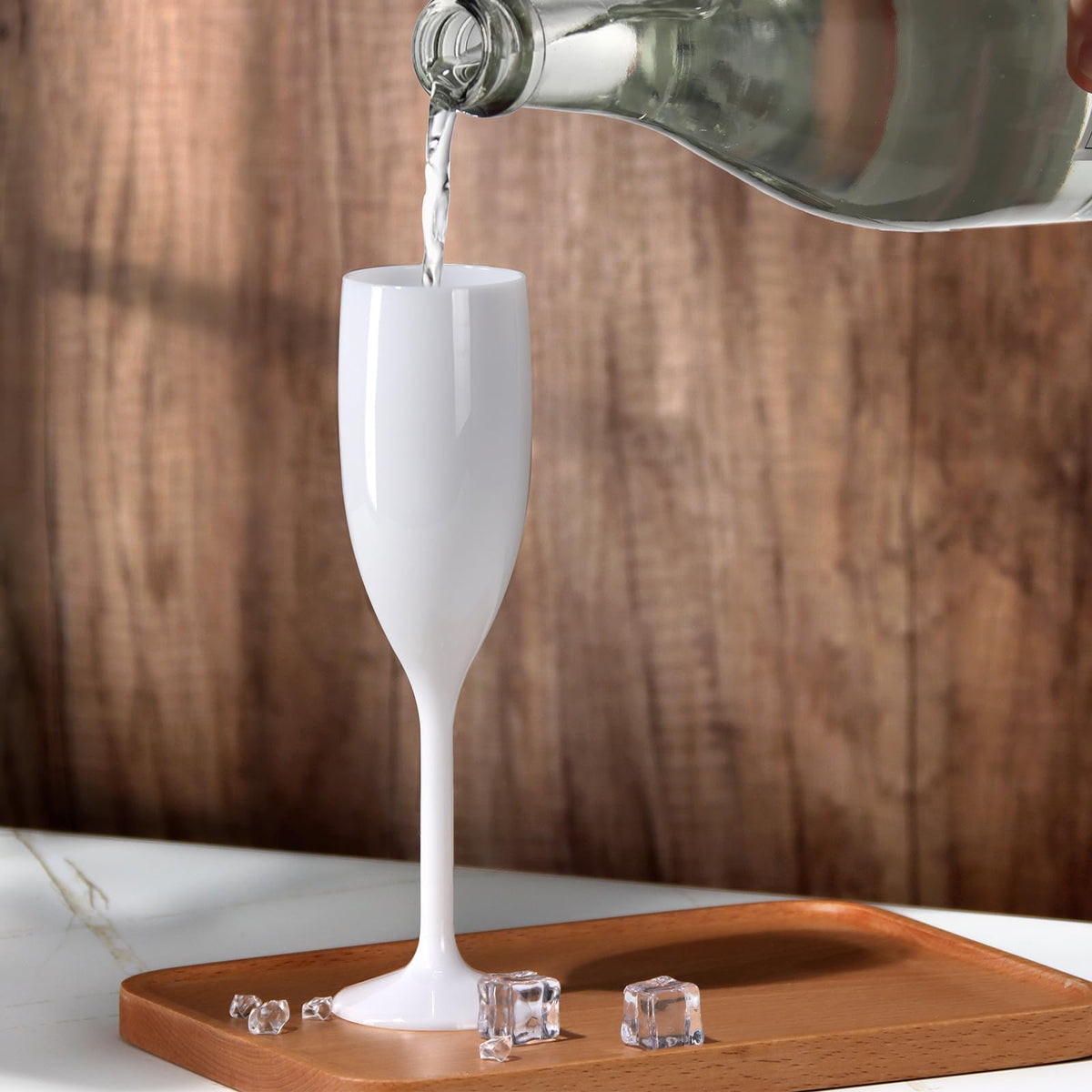 XUWAIDSGN versatile goblets work for juice or coffee beyond bubbly.