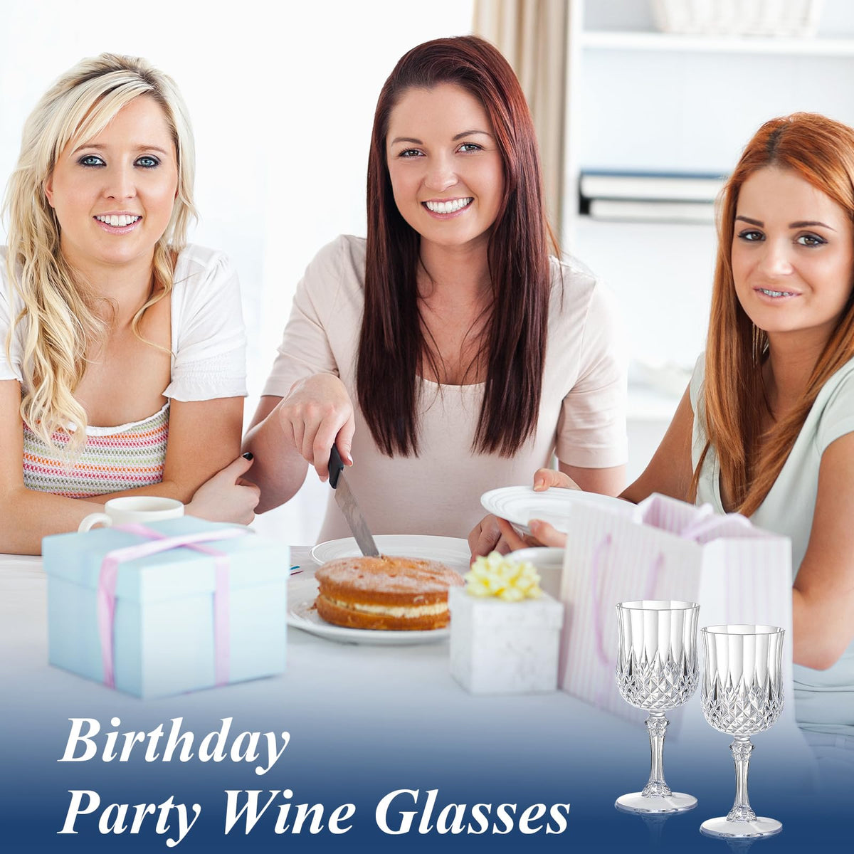 XUWAIDSGN clear true color glass enhances table presentation.