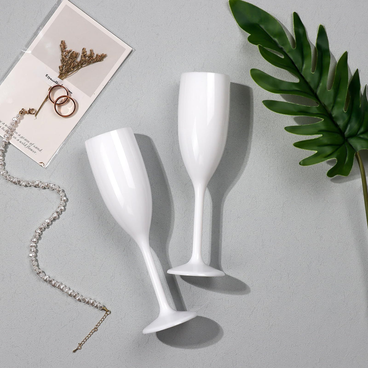 XUWAIDSGN multipurpose flute for juice or coffee at events