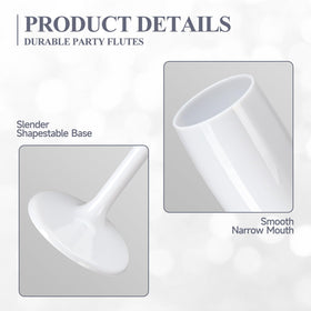 XUWAIDSGN plastic champagne cup unbreakable and ideal for family gatherings