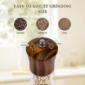 XWXO large-capacity mills reduce refills during busy cooking sessions.