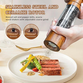 XWXO ceramic grinder core delivers consistent grind without flavor transfer.