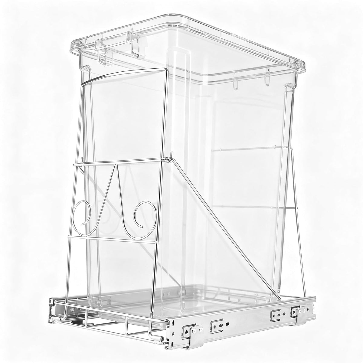 XYLOME versatile under-sink setup for kitchen or pantry.