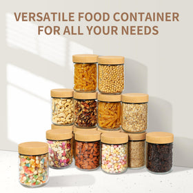 Xyptorix dishwasher-safe glass jar for easy cleanup after meals