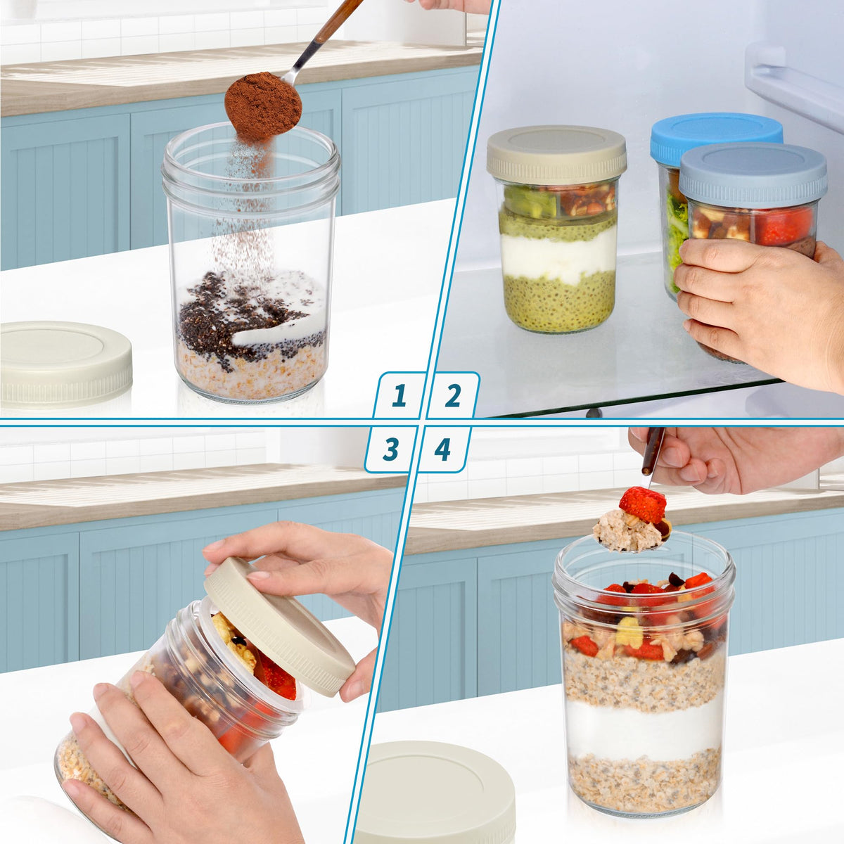 Xyptorix fridge-safe low-temperature storage: preserves freshness in the chill