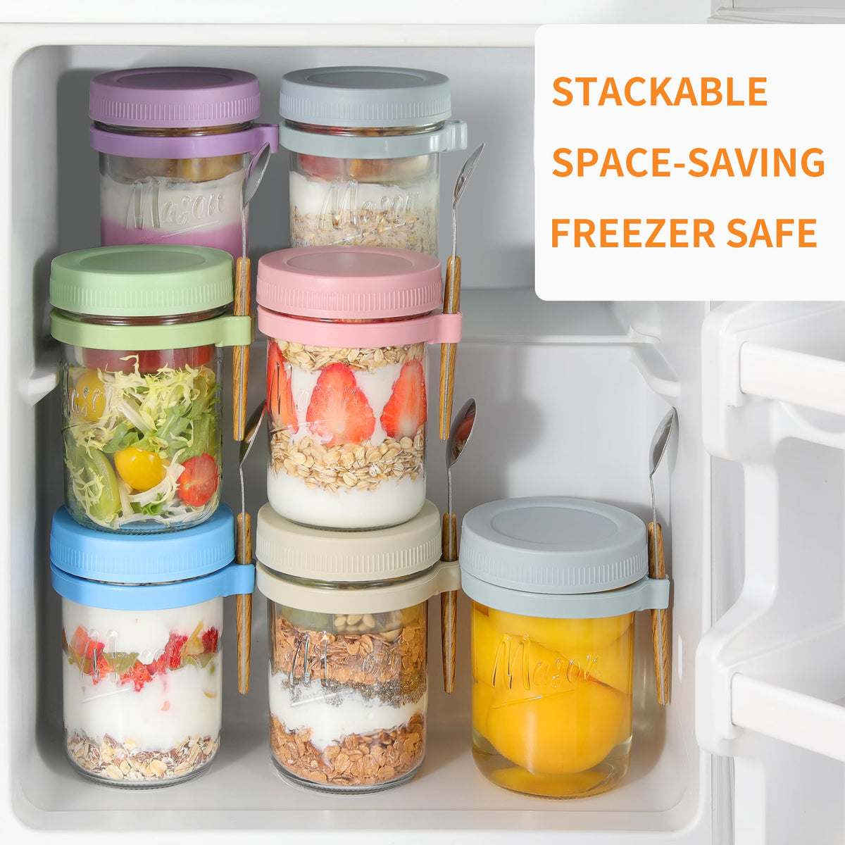 Xyptorix portable jars are perfect for on-the-go meals and snacks.