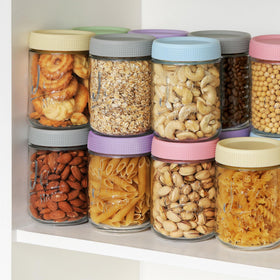 Xyptorix gift-ready jars suit overnight oats, snacks, and DIY treats.