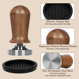Y-Step walnut distribution tool with stainless tip for even extraction