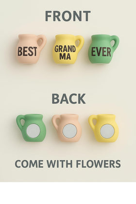 YACO STORE Christmas grandma gift magnets provide festive, gift-ready decor.