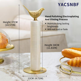 YACSNBF kitchen countertop decor with gold finish for modern style