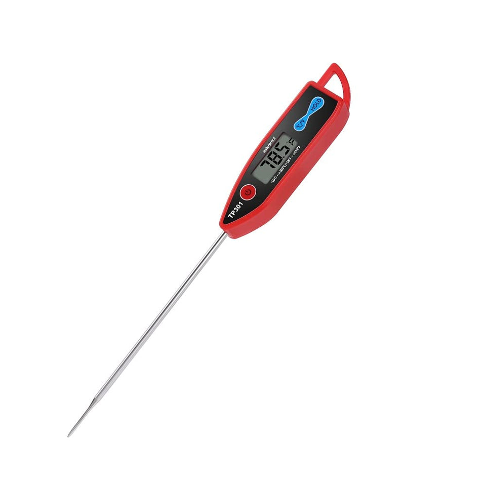 Yacumama digital thermometer with long probe for safe cooking