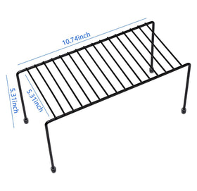 Yaenoei kitchen shelves classic black finish complement any decor