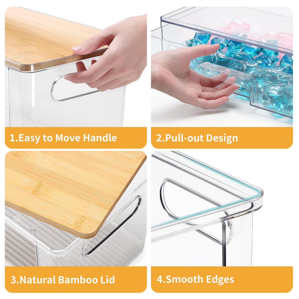 YAFFWA minimalist design adds decor while organizing essentials