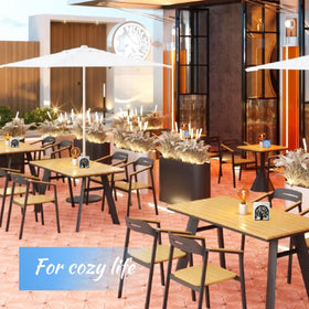 YAJIACLONE outdoor patio napkin holder withstands daily use at buffets and patios