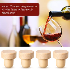 Yalikop pack of 24 bottle stoppers ideal for sharing with family and friends.