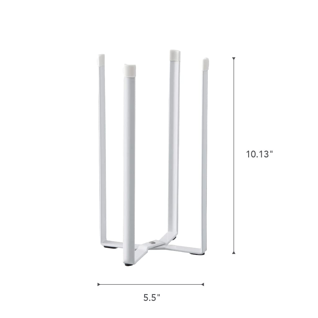 Yamazaki compact dimensions fit on counters or inside cabinets