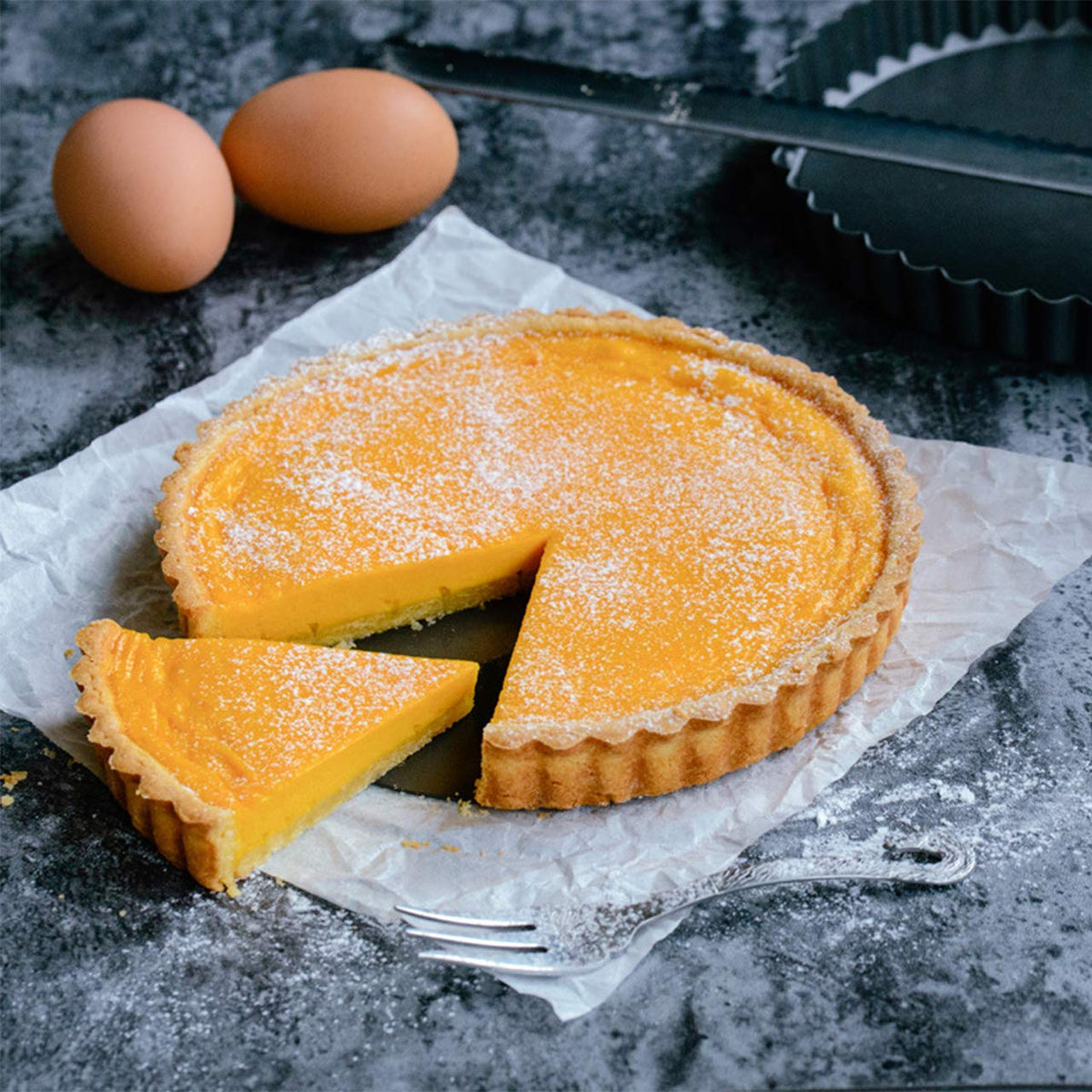 Yamteck 4-inch mini tart pans for individual portions and even baking.