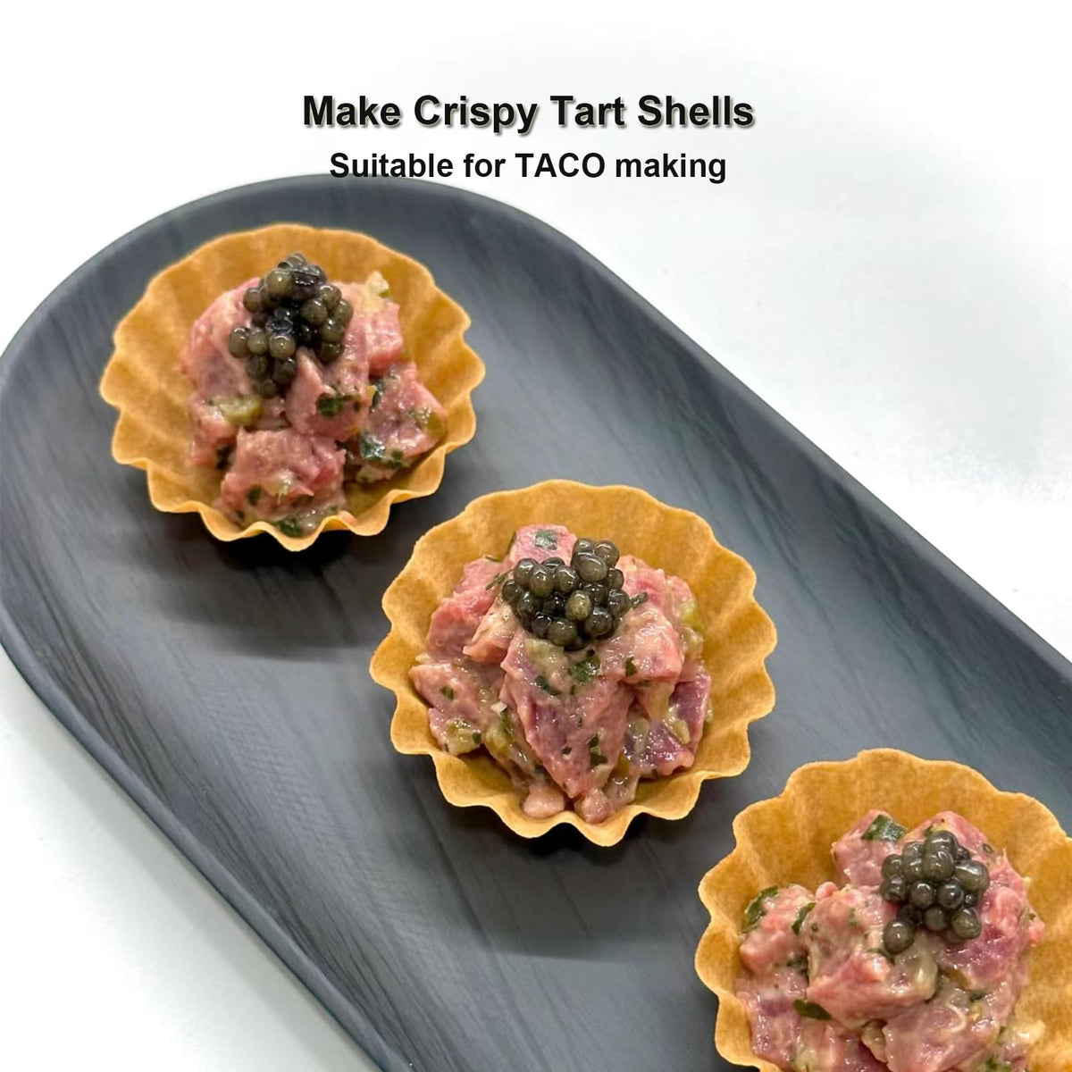 Yamteck tart shells for festive treats and gifting.