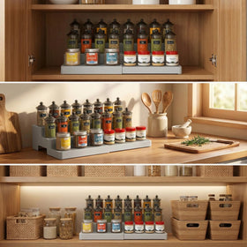 YAN HIN adjustable width rack fits diverse cabinet sizes
