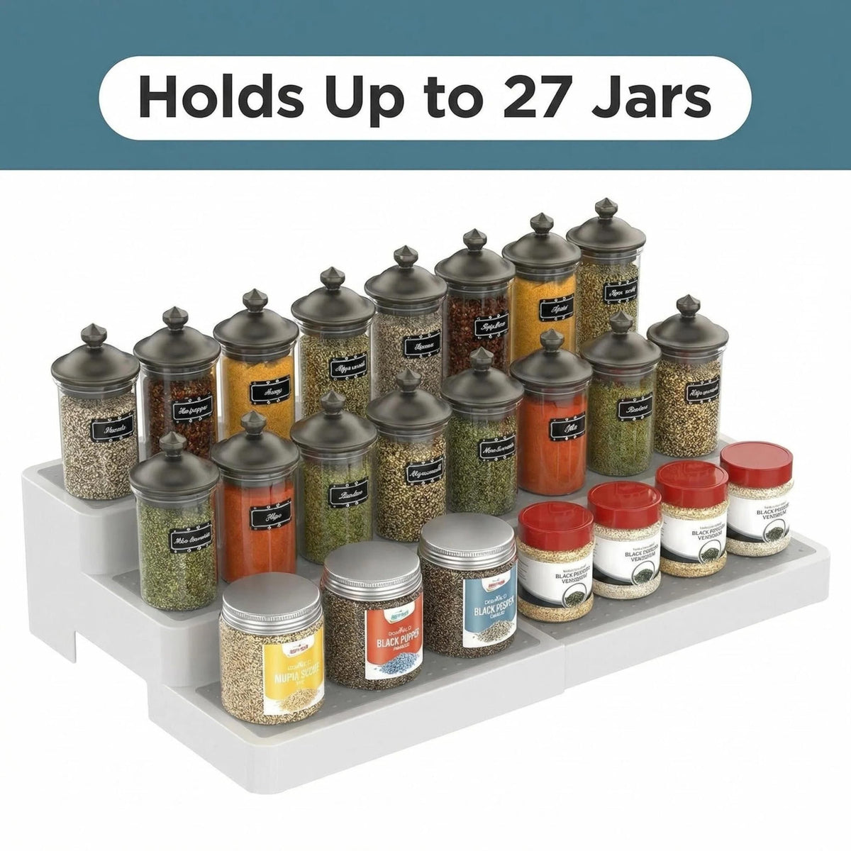 YAN HIN under-shelf rack doubles kitchen storage