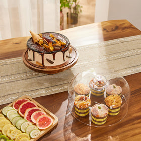 Yangbaga cake stand suitable for cupcakes, cookies, pies at gatherings.
