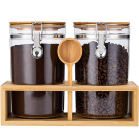 Yangbaga coffee container set on shelf showing large capacity